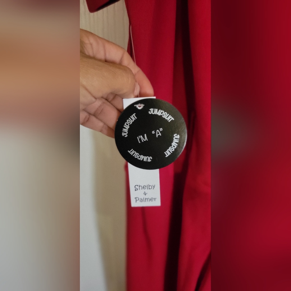 Shelby & Palmer Jumpsuit Womens Size 10 NWT Valentines - Picture 10 of 11